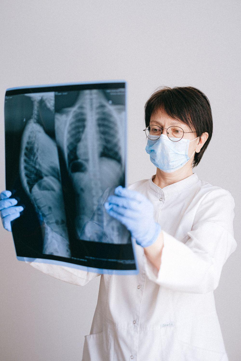 A healthcare professional placed by George Brownridge Health Services