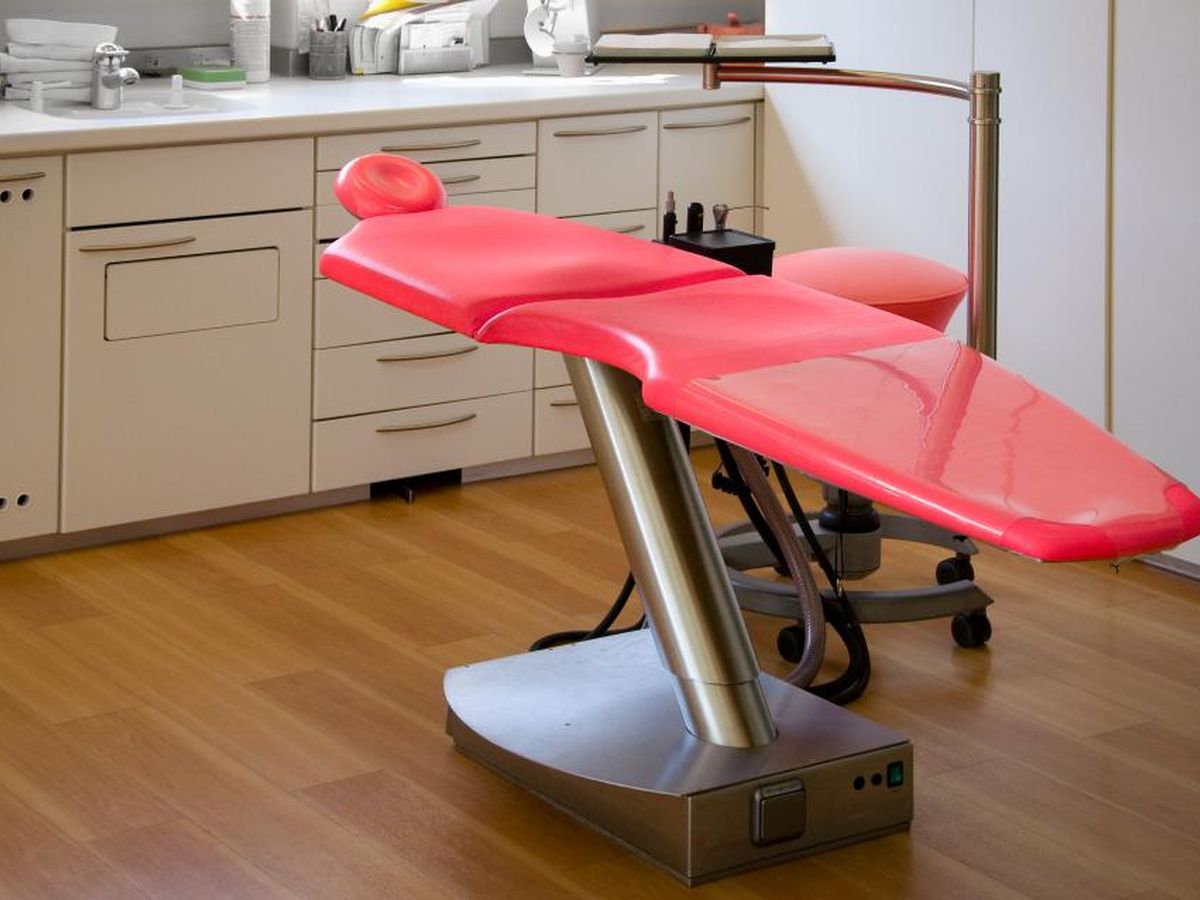 A treatment room in a clinic